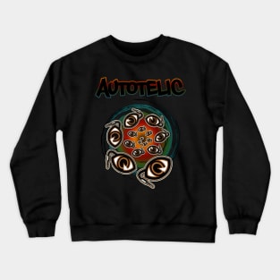 Autotelic-EyeplugVortex Crewneck Sweatshirt